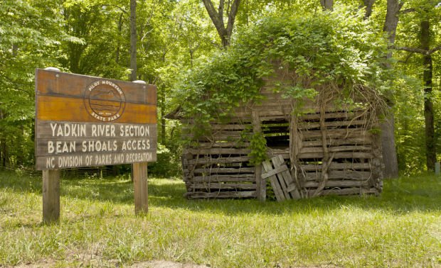 Bean Shoals Access at Pilot Mountain State Park