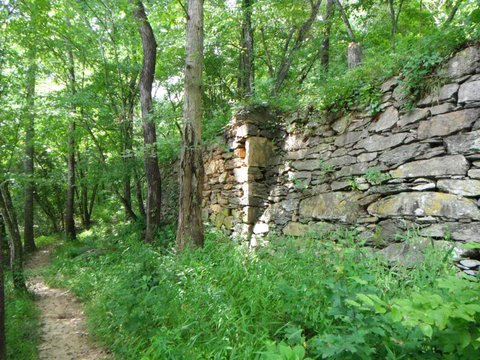 Bean Shoals Canal Trail Yadkin River NC