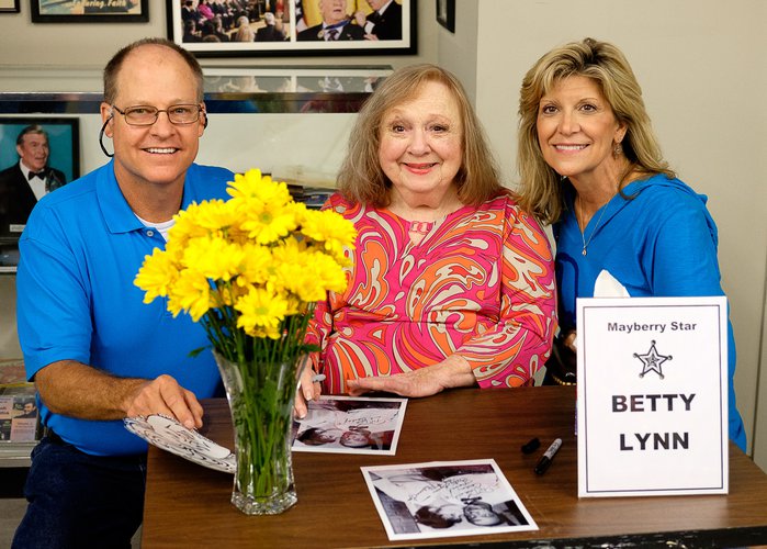 Betty Lynn at Andy Griffith Museum