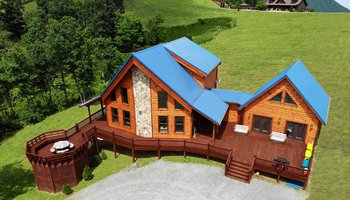 Blue Ridge Mountain View Cabin Yadkin Valley NC