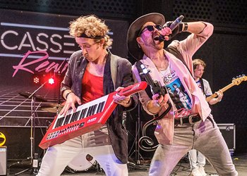 Cassette Rewind 80s tribute band new years eve