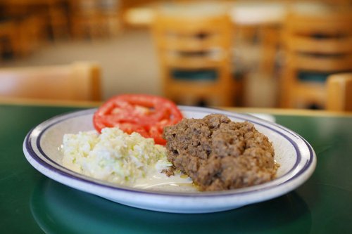 Central Cafe Dobson Ground Steak Trail entree