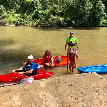 Kayaking on the Dan River