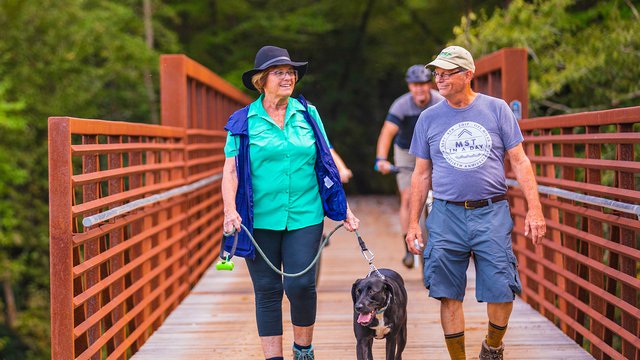 Dog-friendly Elkin Valley Trails in Elkin, NC, Yadkin Valley