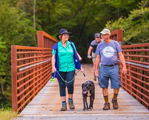 Dog-friendly Elkin Valley Trails in Elkin, NC, Yadkin Valley