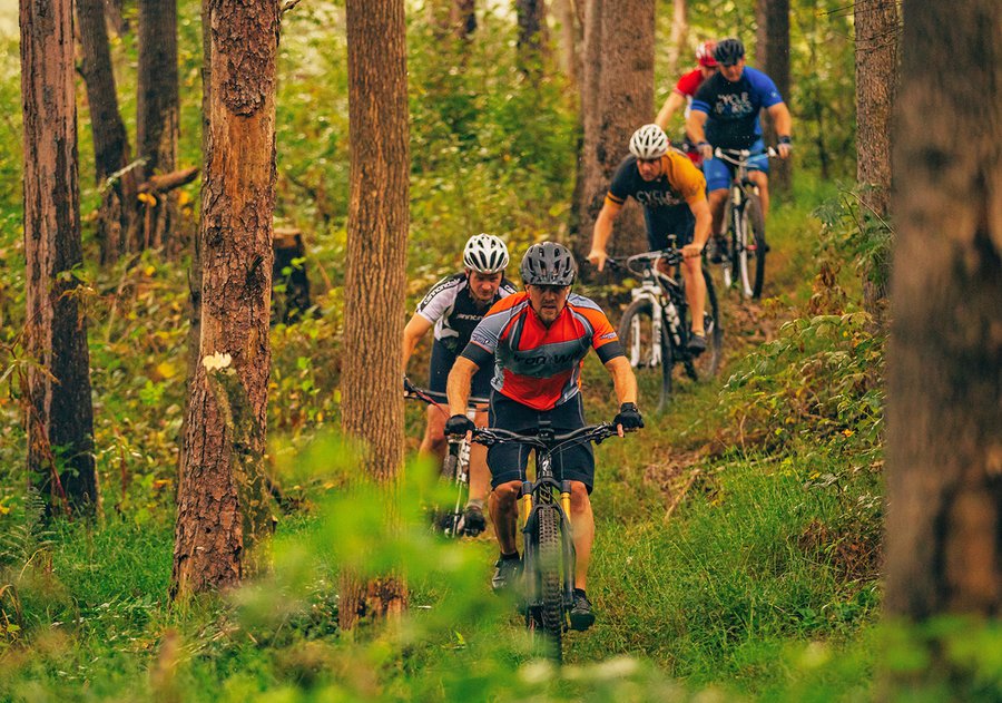 Fisher River Park Mountain Bike Trails Yadkin Valley Dobson NC