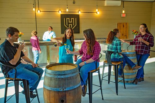 Hidden Vineyard Tasting Room Yadkin Valley NC