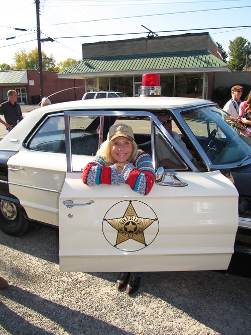 Squad Car Tour Fun in Mount Airy, NC