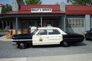Vintage squad cars take riders to Mayberry