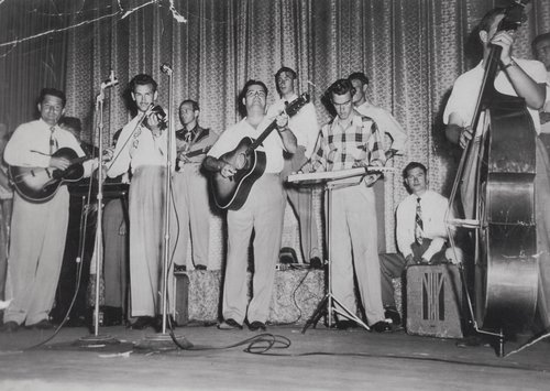 Vintage Merry Go Round photo from WPAQ-AM, the "Voice of the Blue Ridge"