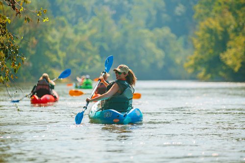 Yadkin River kayaking North Carolina