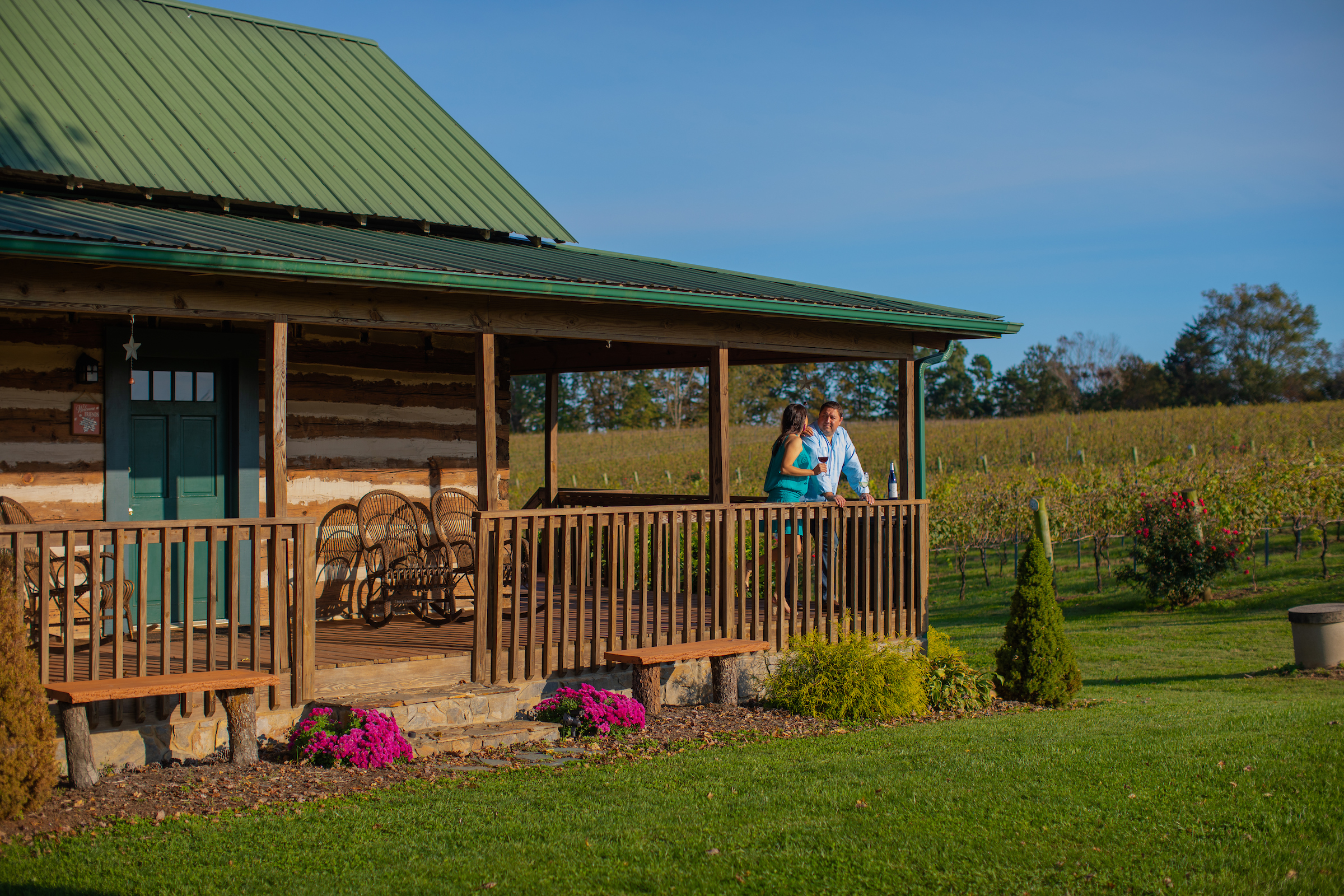 The Tobacco Cabin at Hidden Vineyard