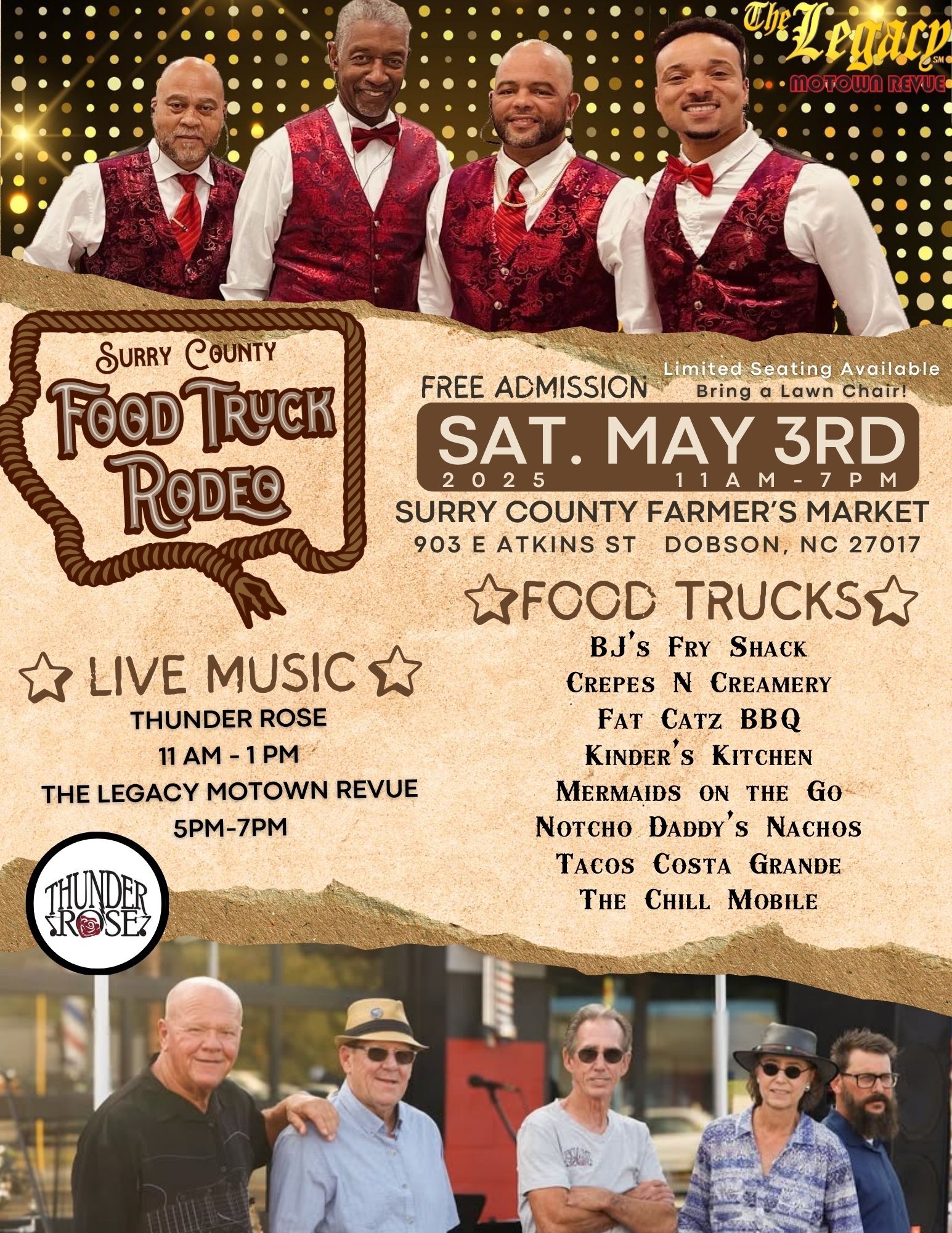 Surry Rodeo Rides Surry County Food Truck Rodeo - Yadkin Valley, NC