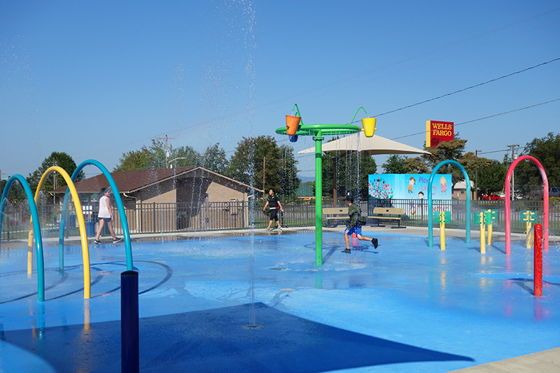 Dobson's Splash Pad is the Hot Spot to Cool Off this Summer Yadkin Valley, NC